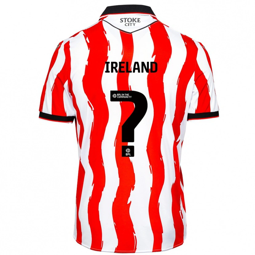 Danxen Kinder Joshua Ireland #0 Weiß Rot Heimtrikot Trikot 2025/26 T-Shirt Österreich