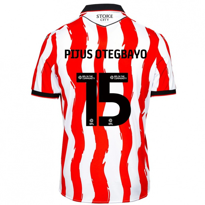 Danxen Kinder Raphael Pijus Otegbayo #15 Weiß Rot Heimtrikot Trikot 2025/26 T-Shirt Österreich
