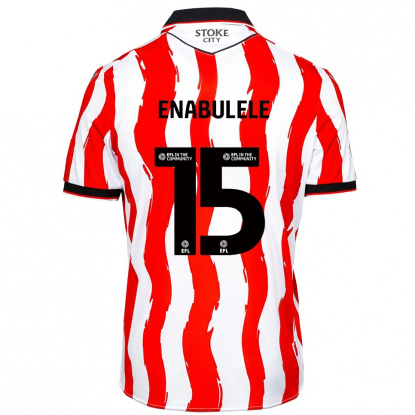 Danxen Kinder Oghosaiwi Enabulele #15 Weiß Rot Heimtrikot Trikot 2025/26 T-Shirt Österreich