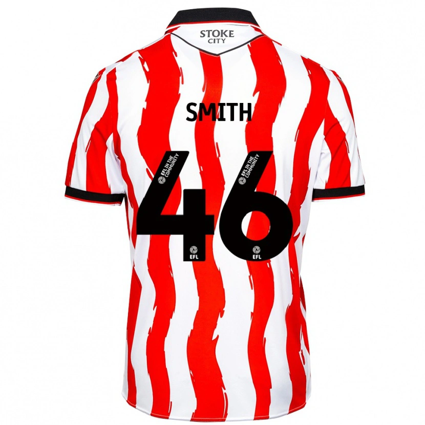 Danxen Kinder William Smith #46 Weiß Rot Heimtrikot Trikot 2025/26 T-Shirt Österreich