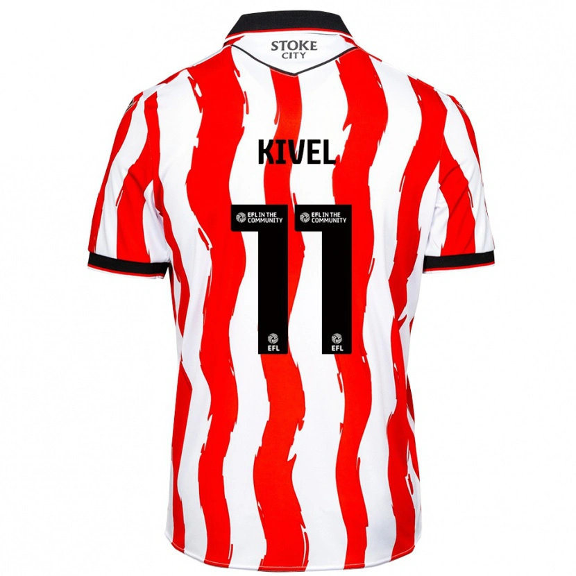 Danxen Kinder Roisin Kivel #11 Weiß Rot Heimtrikot Trikot 2025/26 T-Shirt Österreich