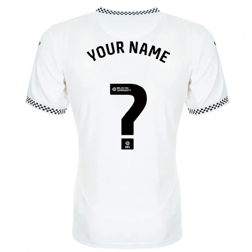 Danxen Kinder Ihren Namen #0 Weiß Orange Heimtrikot Trikot 2025/26 T-Shirt Österreich