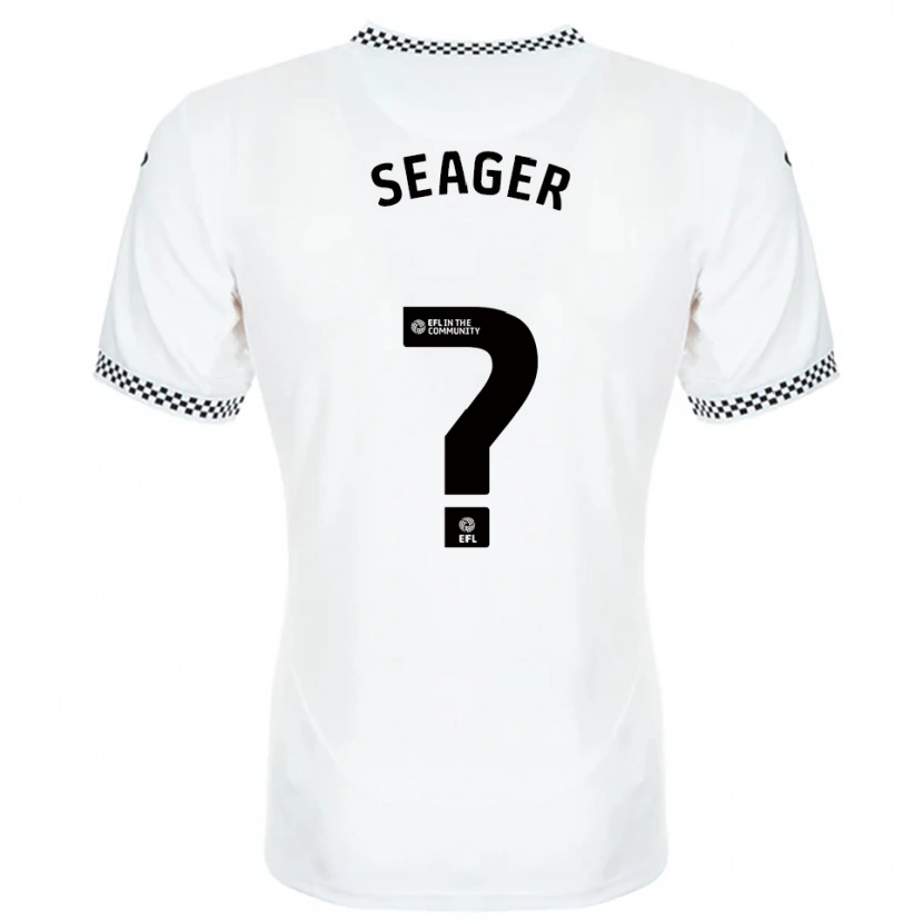 Danxen Kinder Sam Seager #0 Weiß Orange Heimtrikot Trikot 2025/26 T-Shirt Österreich