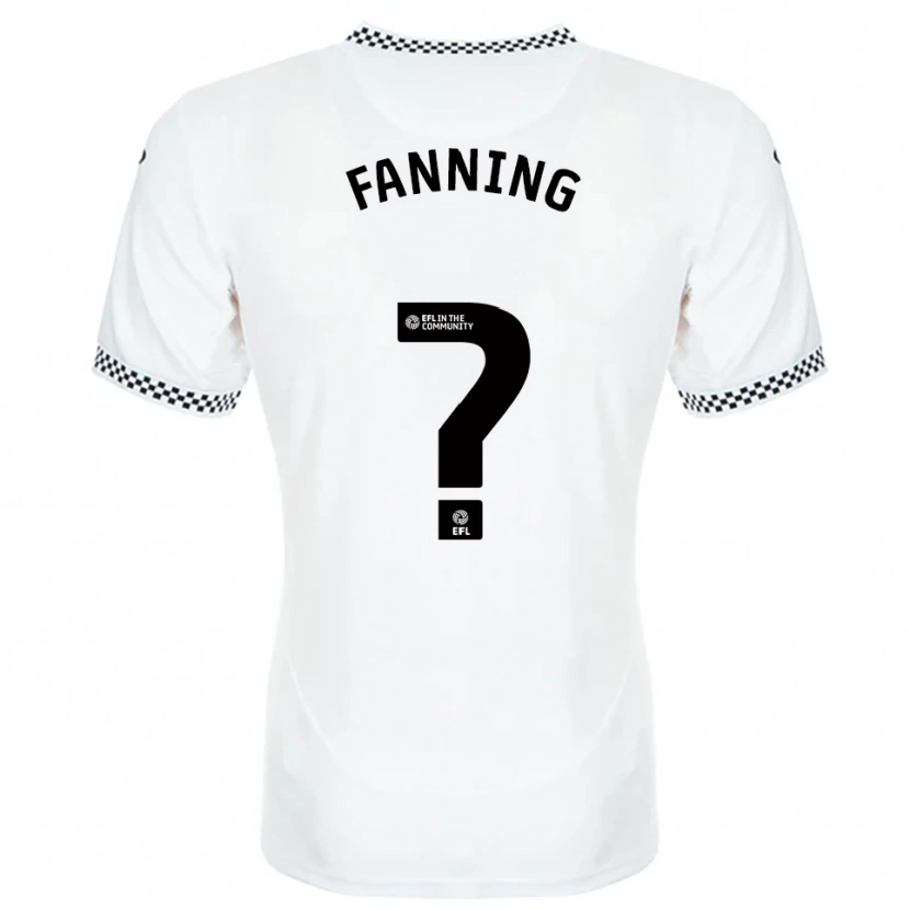 Danxen Kinder Jack Fanning #0 Weiß Orange Heimtrikot Trikot 2025/26 T-Shirt Österreich
