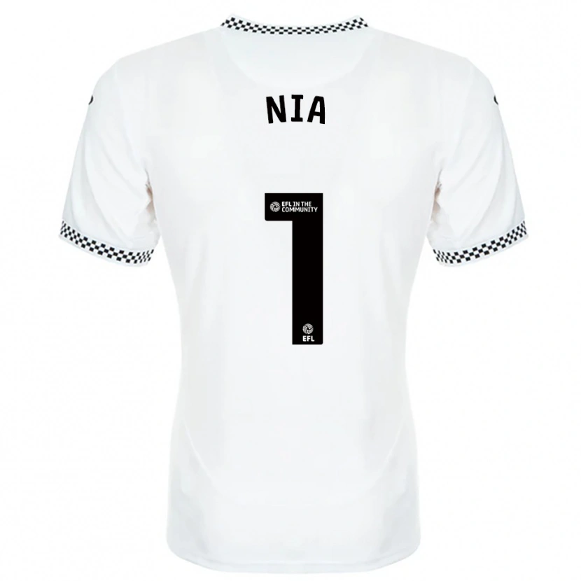 Danxen Kinder Ffion Rees Nia #1 Weiß Orange Heimtrikot Trikot 2025/26 T-Shirt Österreich