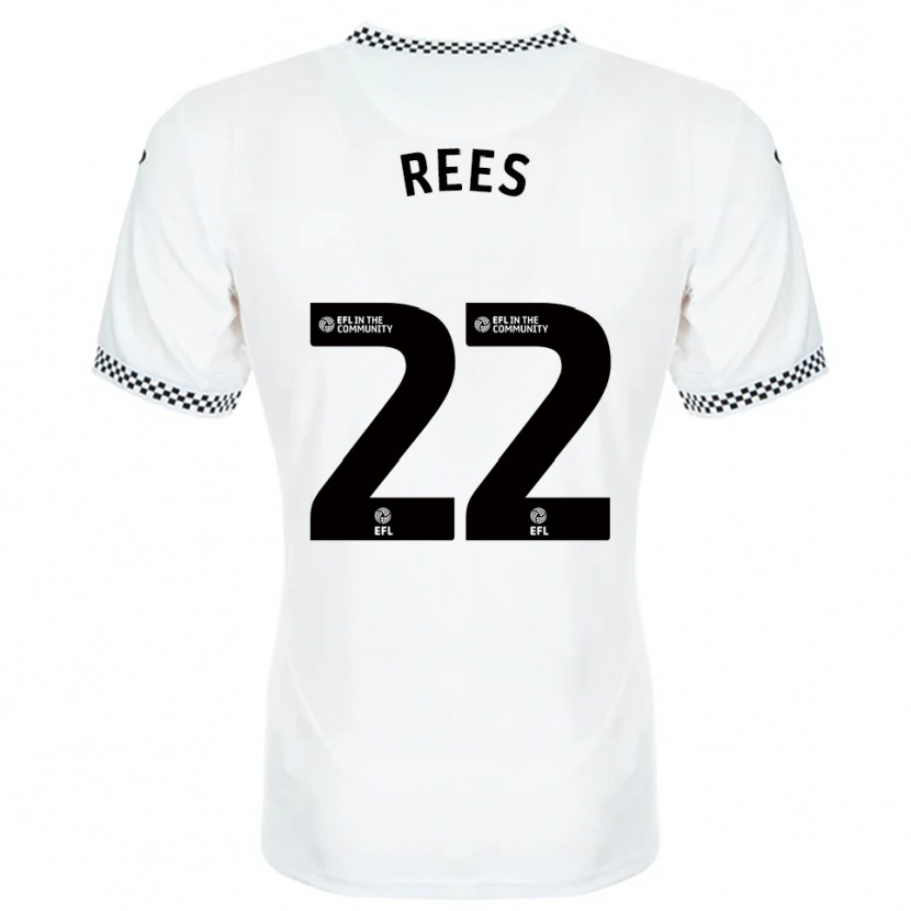Danxen Kinder Nia Rees #22 Weiß Orange Heimtrikot Trikot 2025/26 T-Shirt Österreich