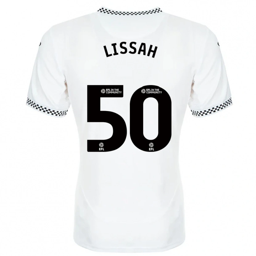 Danxen Kinder Filip Lissah #50 Weiß Orange Heimtrikot Trikot 2025/26 T-Shirt Österreich