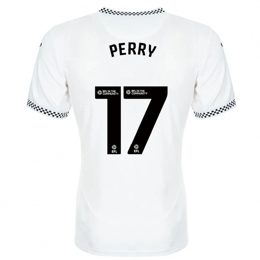 Danxen Kinder Harlan Perry #17 Weiß Orange Heimtrikot Trikot 2025/26 T-Shirt Österreich