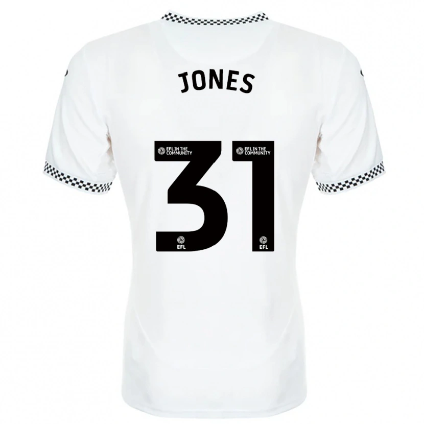 Danxen Kinder Verity Jones #31 Weiß Orange Heimtrikot Trikot 2025/26 T-Shirt Österreich