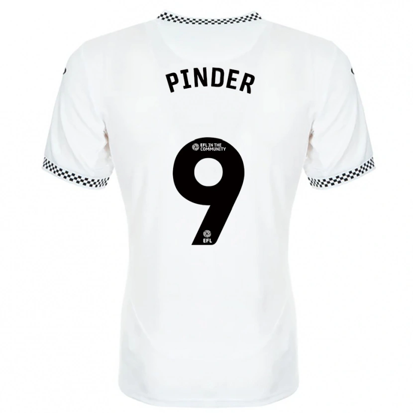 Danxen Kinder Robyn Pinder #9 Weiß Orange Heimtrikot Trikot 2025/26 T-Shirt Österreich