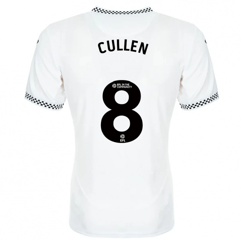 Danxen Kinder Rachel Cullen #8 Weiß Orange Heimtrikot Trikot 2025/26 T-Shirt Österreich