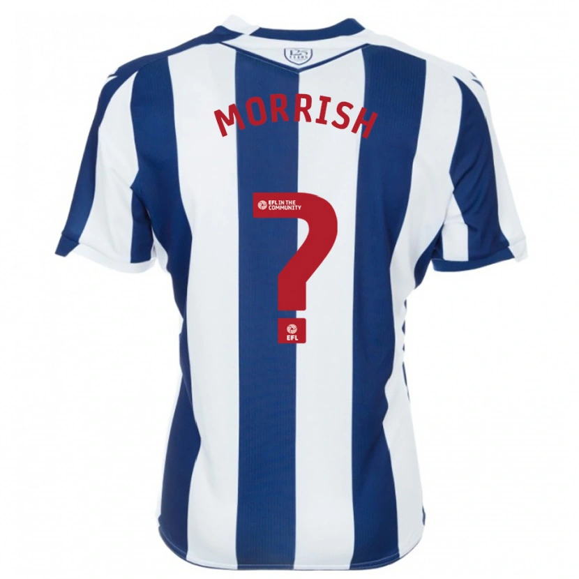 Danxen Kinder Rhys Morrish #0 Marine Weiß Heimtrikot Trikot 2025/26 T-Shirt Österreich