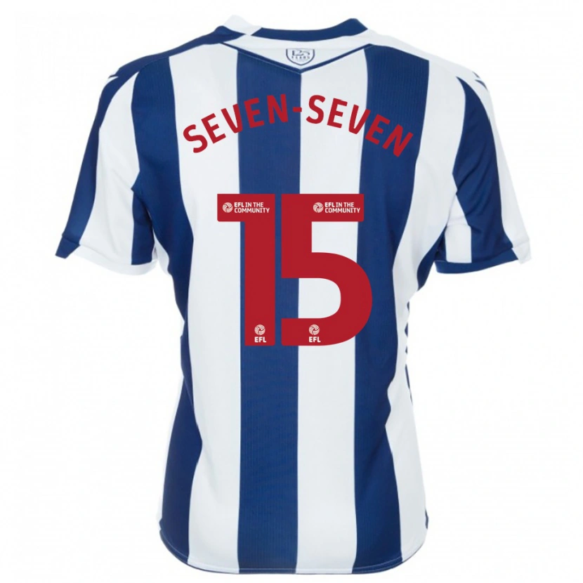 Danxen Kinder Justin Seven-Seven #15 Marine Weiß Heimtrikot Trikot 2025/26 T-Shirt Österreich