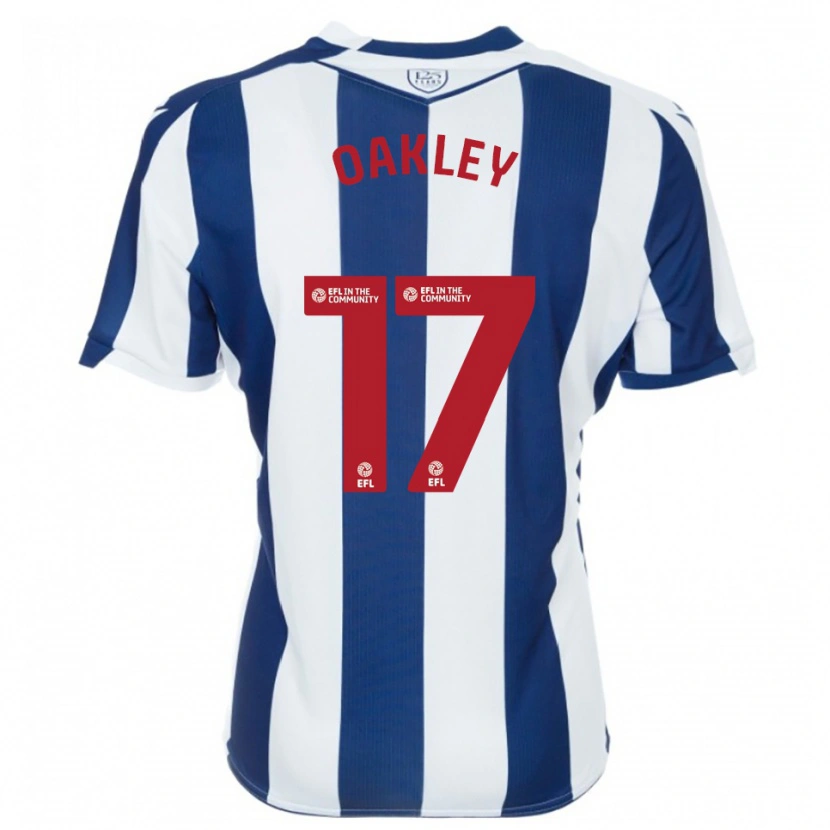 Danxen Kinder Rhianne Oakley #17 Marine Weiß Heimtrikot Trikot 2025/26 T-Shirt Österreich