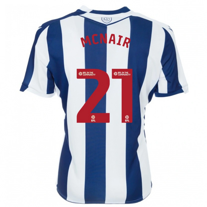 Danxen Kinder Paddy Mcnair #21 Marine Weiß Heimtrikot Trikot 2025/26 T-Shirt Österreich