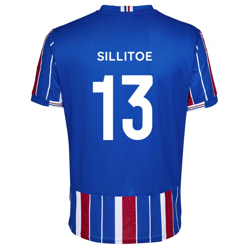 Danxen Kinder Casey Sillitoe #13 Blau Rot Weiß Heimtrikot Trikot 2025/26 T-Shirt Österreich