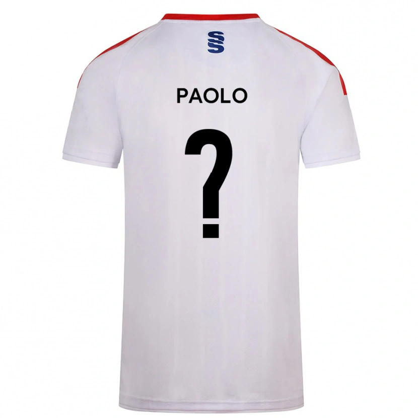Danxen Kinder Paolo Mariani #0 Weiß Marine Heimtrikot Trikot 2025/26 T-Shirt Österreich