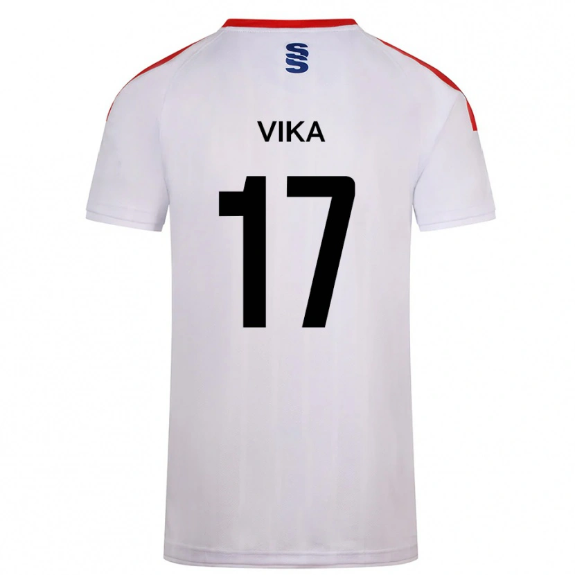 Danxen Kinder Destin Vika #17 Weiß Marine Heimtrikot Trikot 2025/26 T-Shirt Österreich