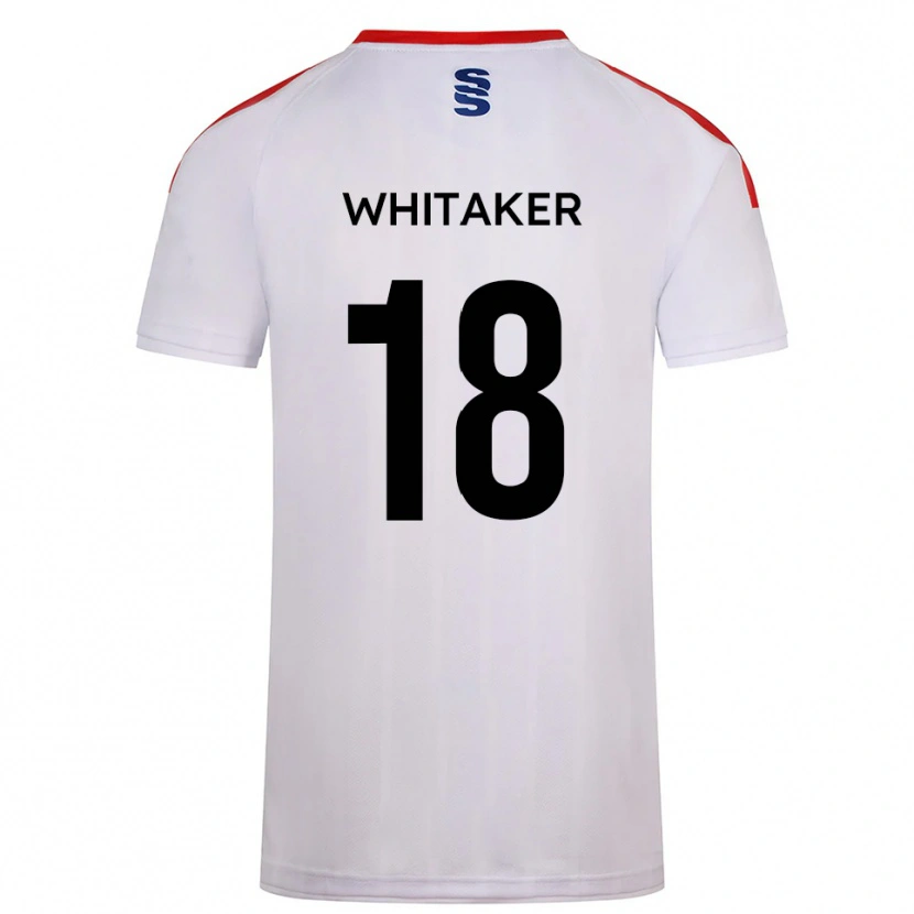 Danxen Kinder Eve Whitaker #18 Weiß Marine Heimtrikot Trikot 2025/26 T-Shirt Österreich