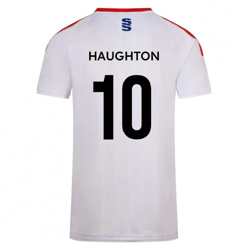 Danxen Kinder Nick Haughton #10 Weiß Marine Heimtrikot Trikot 2025/26 T-Shirt Österreich