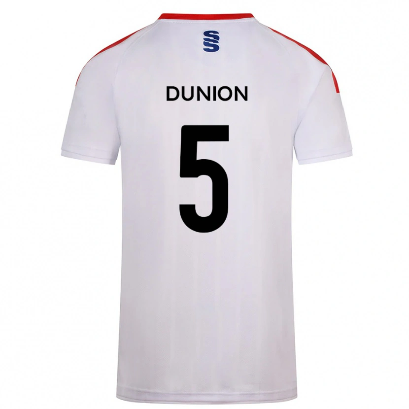 Danxen Kinder Teal Dunion #5 Weiß Marine Heimtrikot Trikot 2025/26 T-Shirt Österreich