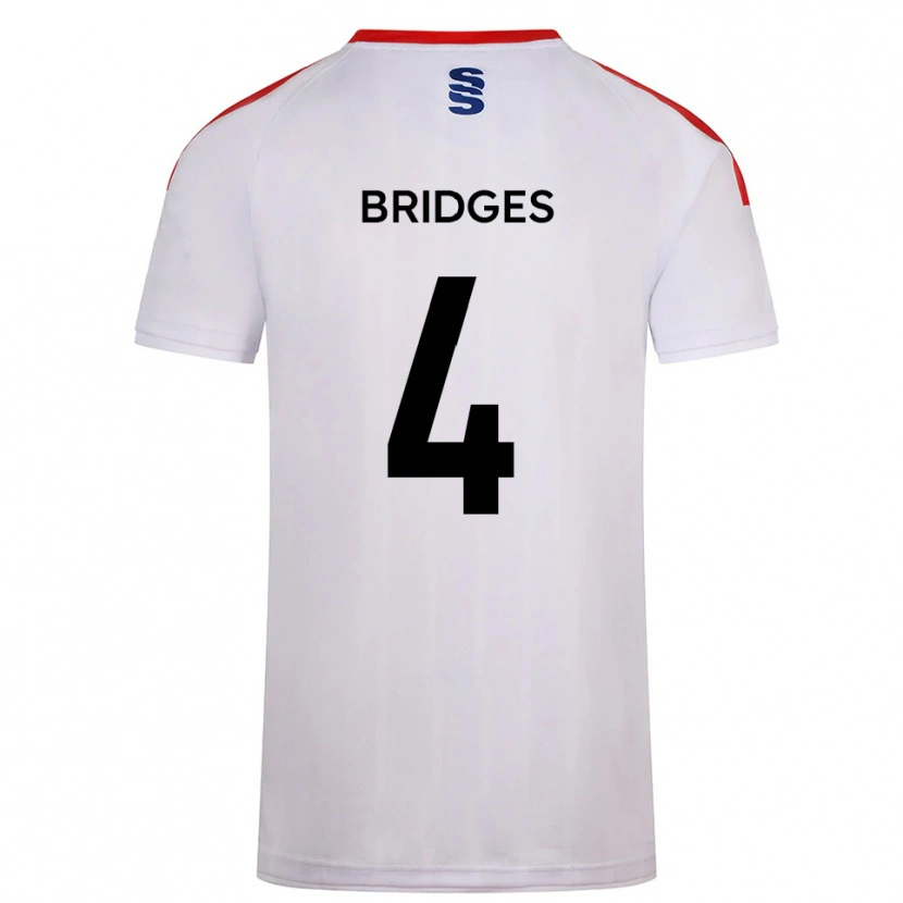 Danxen Kinder Jacob Bridges #4 Weiß Marine Heimtrikot Trikot 2025/26 T-Shirt Österreich