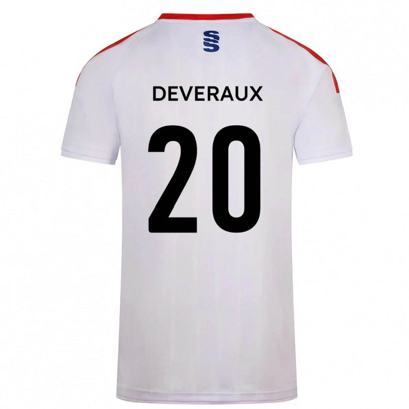 Danxen Kinder Demi Deveraux #20 Weiß Marine Heimtrikot Trikot 2025/26 T-Shirt Österreich