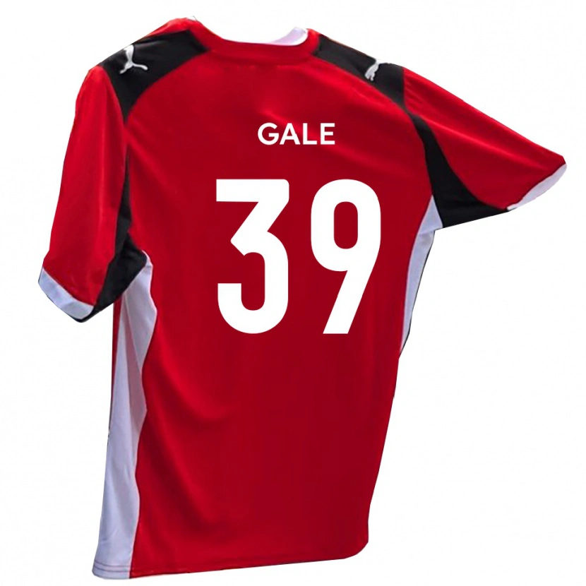 Danxen Kinder James Gale #39 Rot Weiß Heimtrikot Trikot 2025/26 T-Shirt Österreich