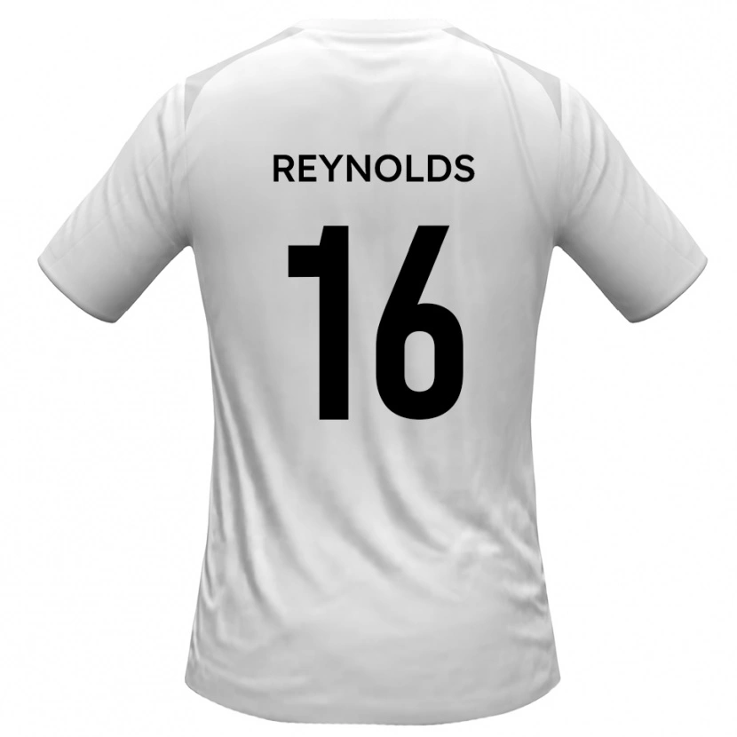 Danxen Kinder Callum Reynolds #16 Weiß Grau Heimtrikot Trikot 2025/26 T-Shirt Österreich