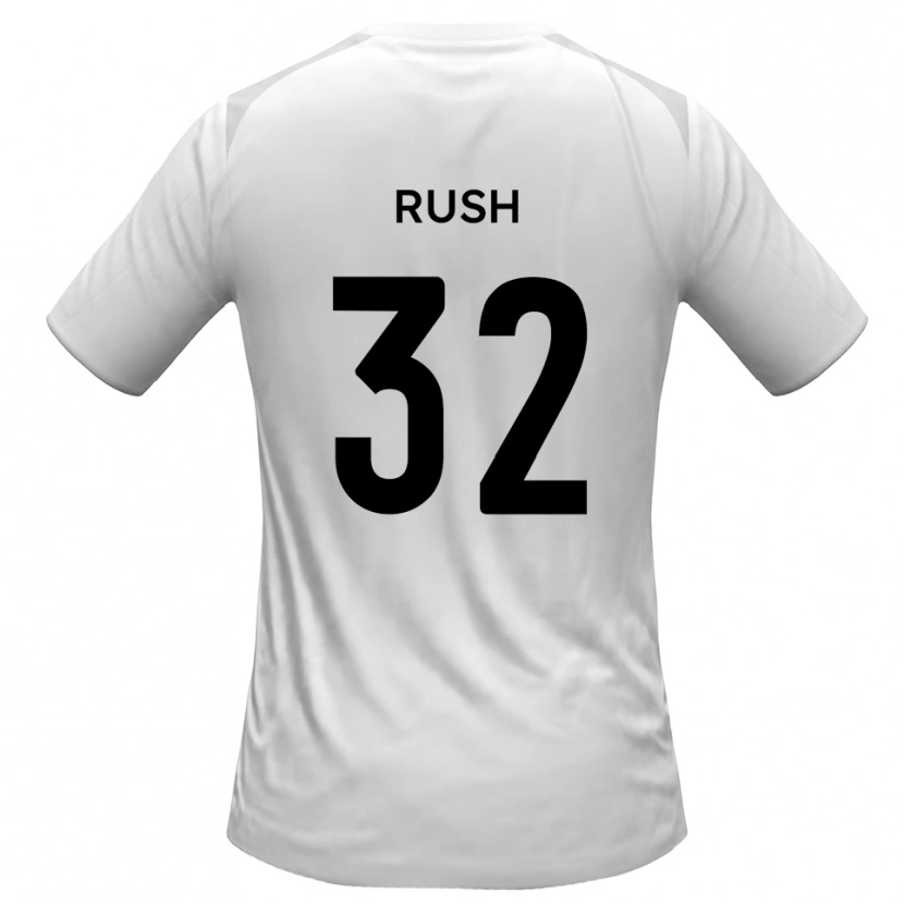 Danxen Kinder Matt Rush #32 Weiß Grau Heimtrikot Trikot 2025/26 T-Shirt Österreich