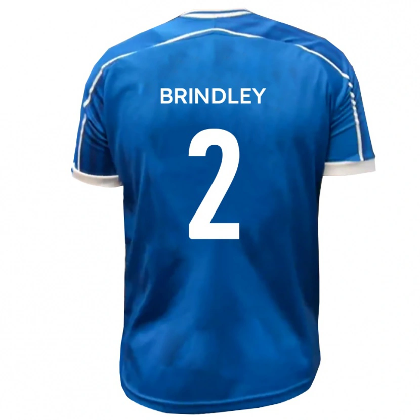 Danxen Kinder Richard Brindley #2 Blau Weiß Heimtrikot Trikot 2025/26 T-Shirt Österreich
