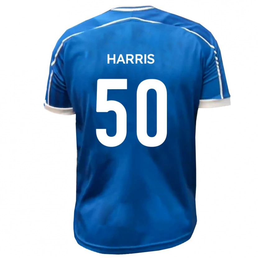 Danxen Kinder Archie Harris #50 Blau Weiß Heimtrikot Trikot 2025/26 T-Shirt Österreich