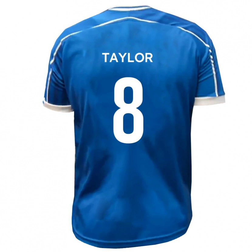 Danxen Kinder Jake Taylor #8 Blau Weiß Heimtrikot Trikot 2025/26 T-Shirt Österreich