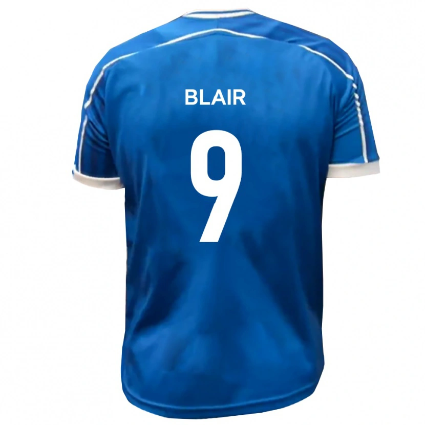 Danxen Kinder Aaron Blair #9 Blau Weiß Heimtrikot Trikot 2025/26 T-Shirt Österreich