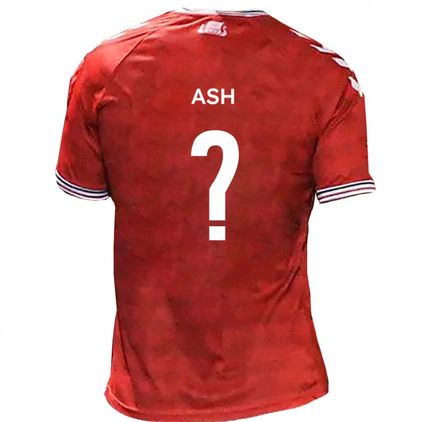 Danxen Kinder Milly Ash #0 Rot Weiß Heimtrikot Trikot 2025/26 T-Shirt Österreich