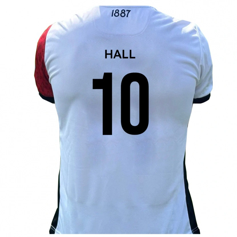 Danxen Kinder Luke Hall #10 Rot Weiß Heimtrikot Trikot 2025/26 T-Shirt Österreich