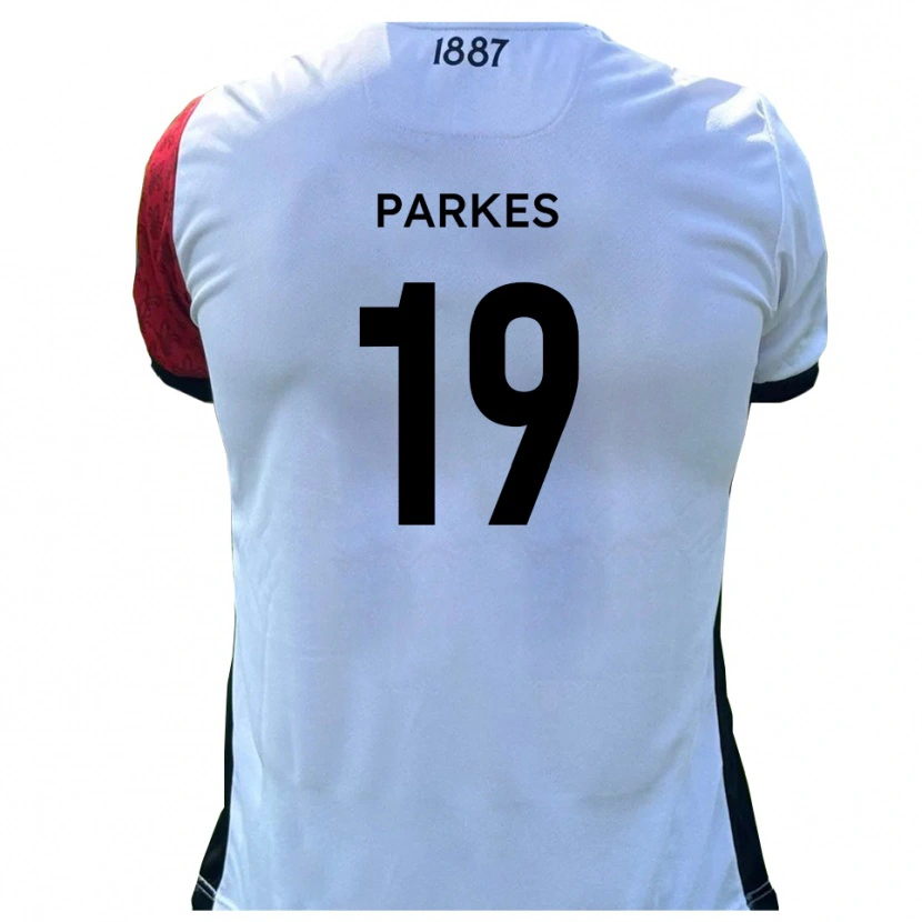 Danxen Kinder Sonny Parkes #19 Rot Weiß Heimtrikot Trikot 2025/26 T-Shirt Österreich
