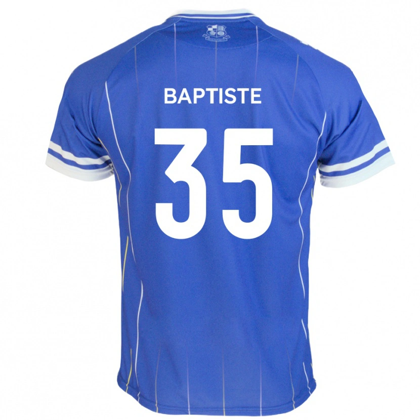 Danxen Kinder Dante Baptiste #35 Königsblau Heimtrikot Trikot 2025/26 T-Shirt Österreich