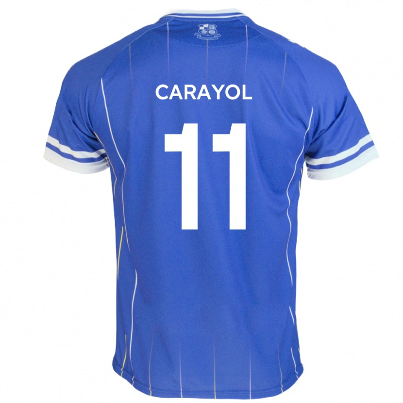 Danxen Kinder Mustapha Carayol #11 Königsblau Heimtrikot Trikot 2025/26 T-Shirt Österreich