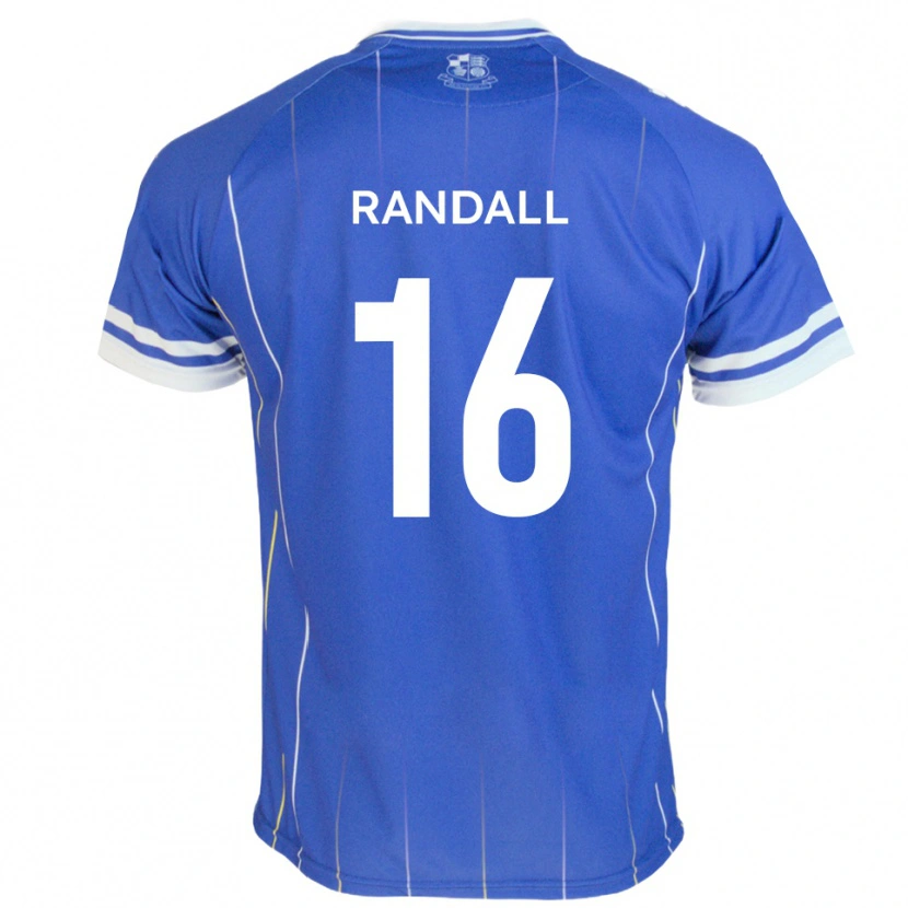 Danxen Kinder Will Randall #16 Königsblau Heimtrikot Trikot 2025/26 T-Shirt Österreich