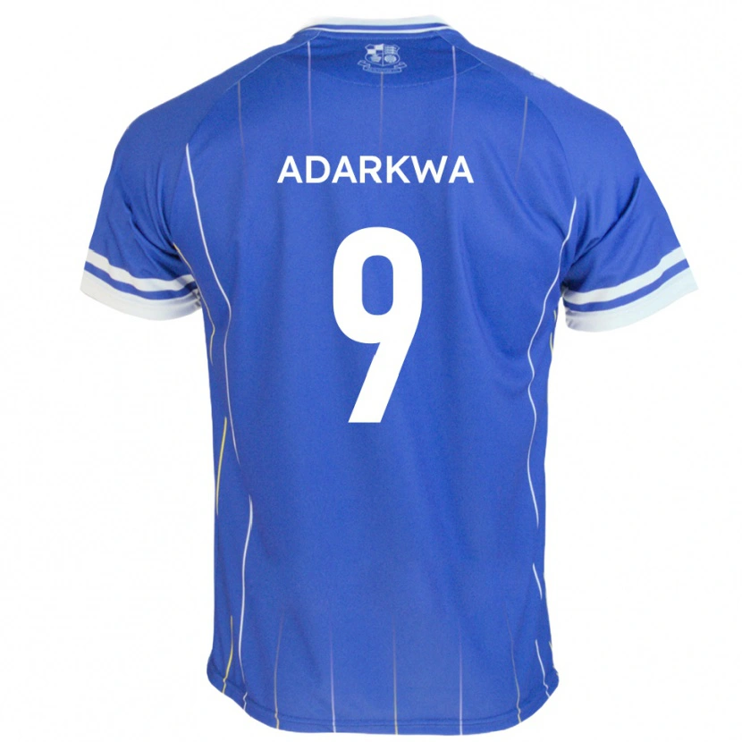 Danxen Kinder Sean Adarkwa #9 Königsblau Heimtrikot Trikot 2025/26 T-Shirt Österreich