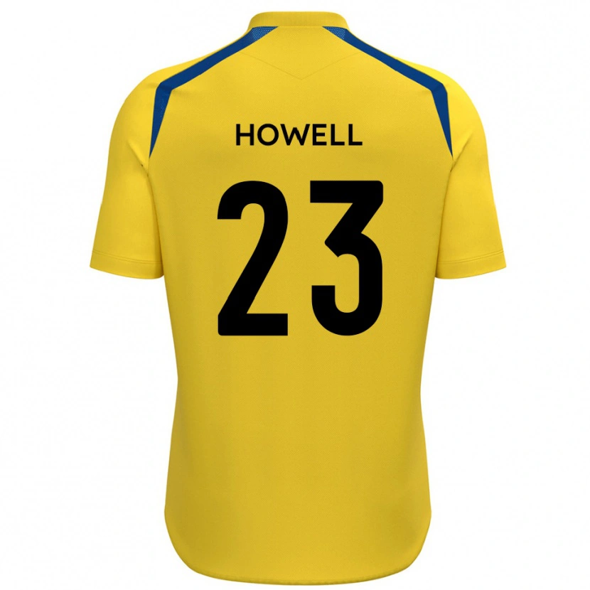 Danxen Kinder Finn Howell #23 Gelb Blau Heimtrikot Trikot 2025/26 T-Shirt Österreich
