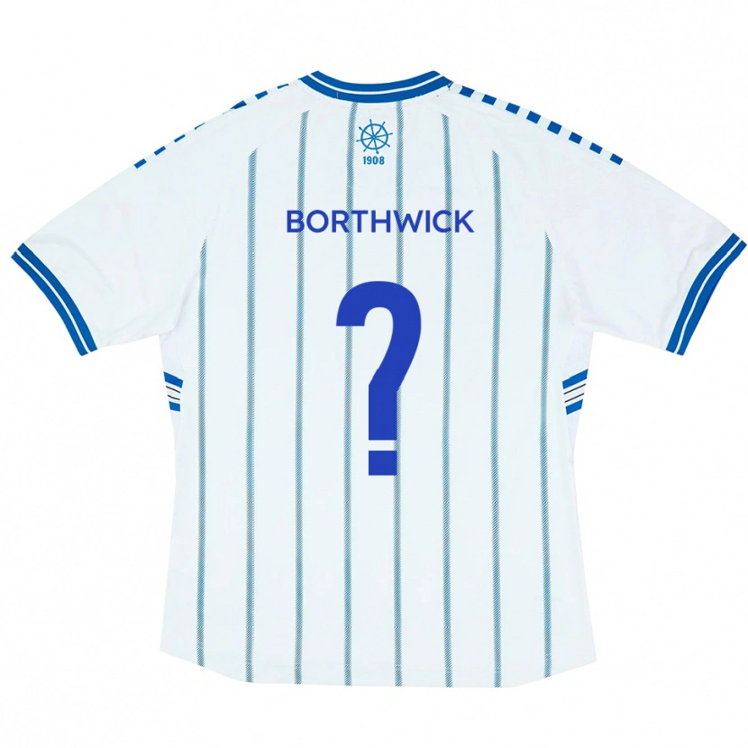 Danxen Kinder Jodie Borthwick #0 Weiß Blau Heimtrikot Trikot 2025/26 T-Shirt Österreich