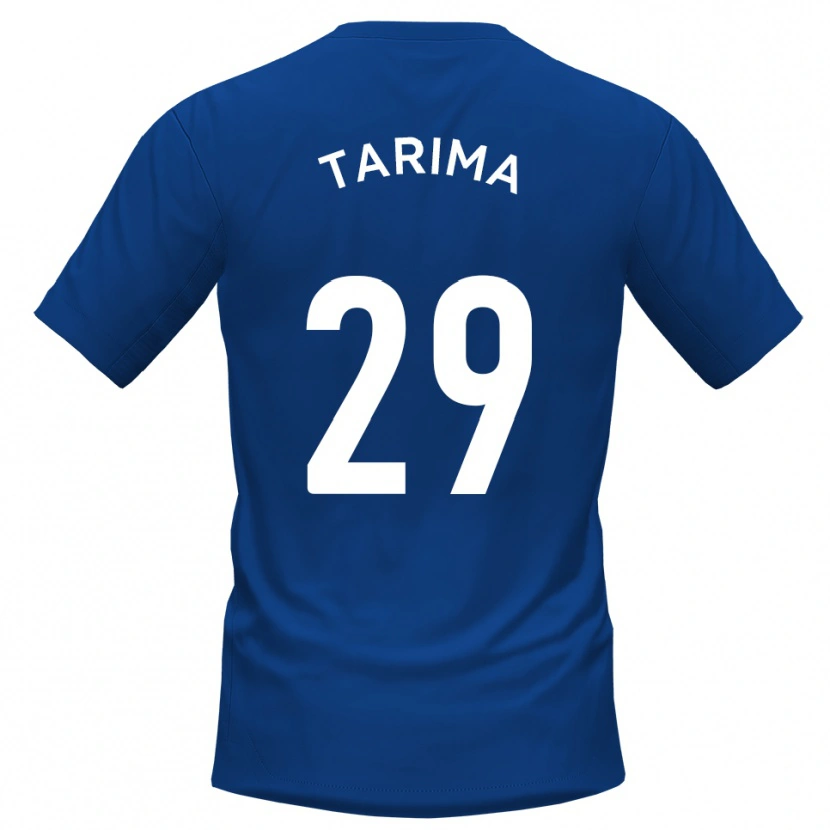 Danxen Kinder Sean Tarima #29 Blau Weiß Heimtrikot Trikot 2025/26 T-Shirt Österreich
