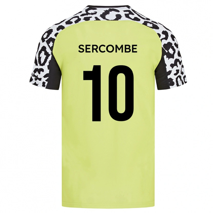 Danxen Kinder Liam Sercombe #10 Fluoreszierendes Gelb Heimtrikot Trikot 2025/26 T-Shirt Österreich