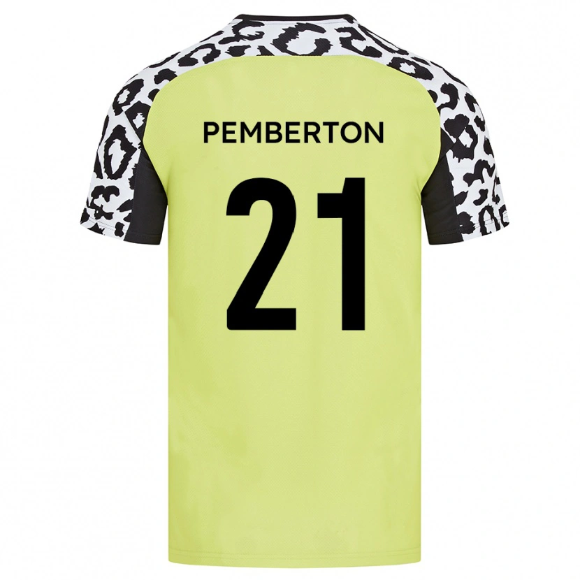 Danxen Kinder Tre Pemberton #21 Fluoreszierendes Gelb Heimtrikot Trikot 2025/26 T-Shirt Österreich