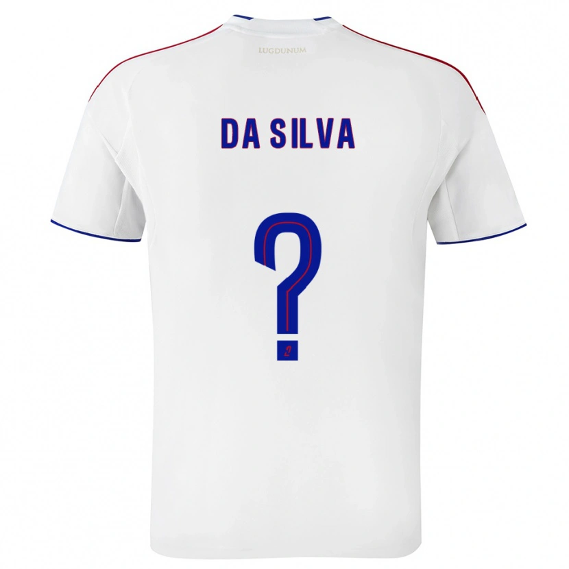 Danxen Kinder Florent Da Silva #0 Weiß Rot Heimtrikot Trikot 2025/26 T-Shirt Österreich