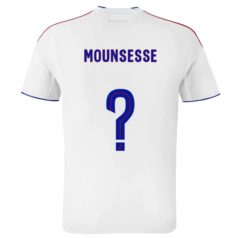 Danxen Kinder Jeremy Mounsesse #0 Weiß Rot Heimtrikot Trikot 2025/26 T-Shirt Österreich