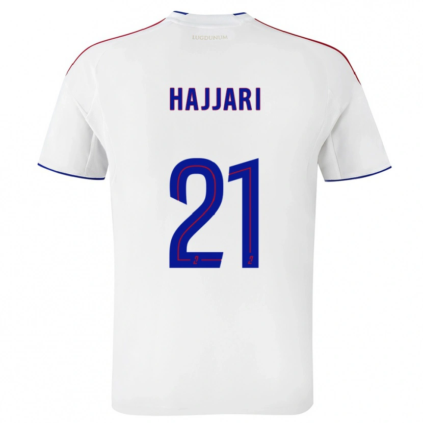 Danxen Kinder Rayhan Hajjari #21 Weiß Rot Heimtrikot Trikot 2025/26 T-Shirt Österreich