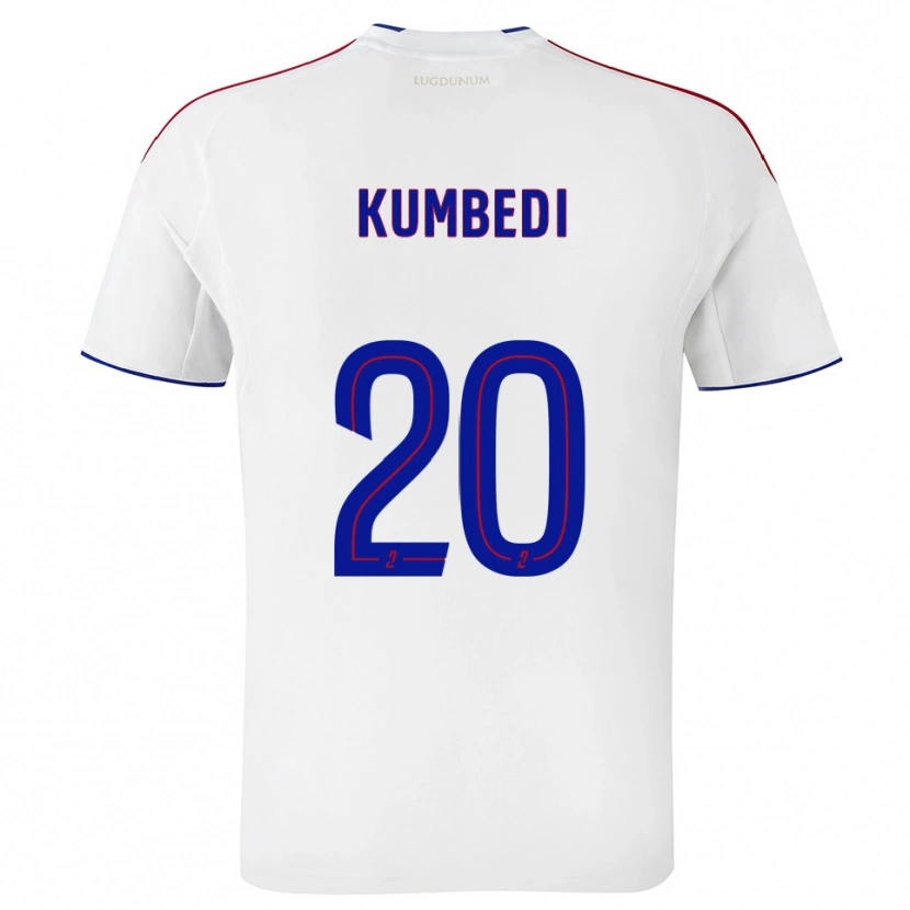 Danxen Kinder Saël Kumbedi #20 Weiß Rot Heimtrikot Trikot 2025/26 T-Shirt Österreich